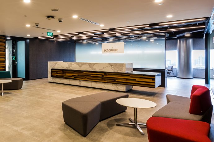 Accenture, Raffles City