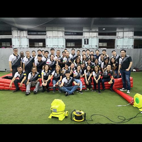 FLEX Singapore Teambuilding: Bullet Ball and Pool Ball
